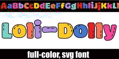 Lolidolly Font Poster 2