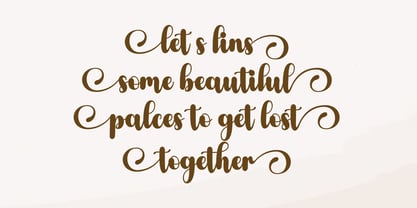 Nophia Script Font Poster 7