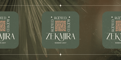 Amira Monte Font Poster 4