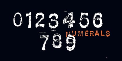 Carbak Stamp Font Poster 8