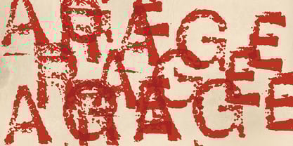 Carbak Stamp Font Poster 5