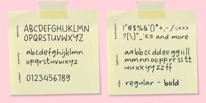 Unplug Notes Font Poster 9