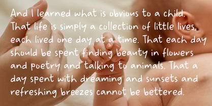 Unplug Notes Font Poster 8