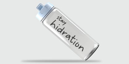 Unplug Notes Font Poster 4