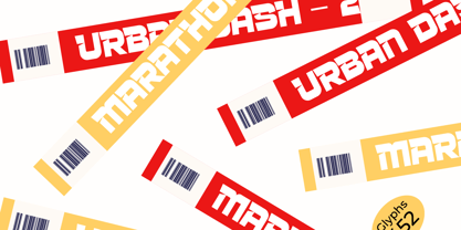 Rocket Track Font Poster 5