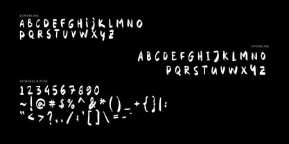 Scrambled Brush Font Poster 6
