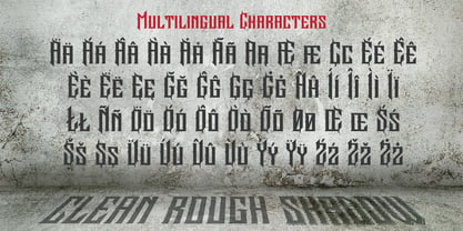 Bombshelter Font Poster 5