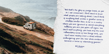 Edgy Note Font Poster 3