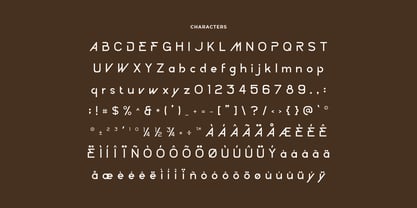 Merdale Font Poster 2