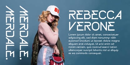 Merdale Font Poster 3