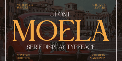 Moela Font Poster 3