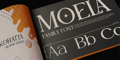 Moela Font Poster 4