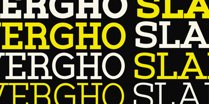 Vergho Font Poster 6