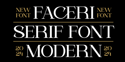 Faceri Font Poster 4