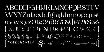 Faceri Font Poster 7