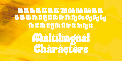 Rubber Sticks Display Font Poster 11