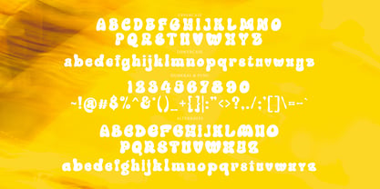 Rubber Sticks Display Font Poster 10