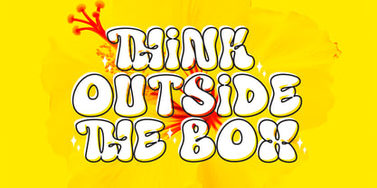Rubber Sticks Display Font Poster 4