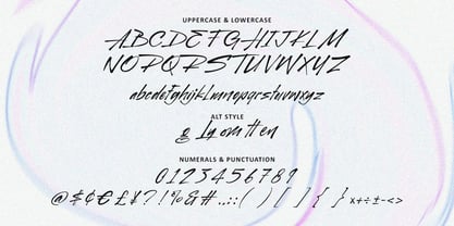MC Lyomgen Pattriget Font Poster 7