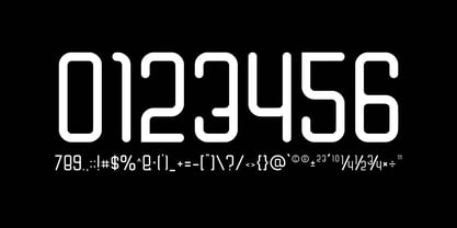 Touchbar Font Poster 4