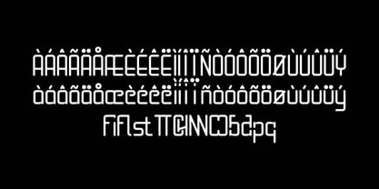 Touchbar Font Poster 6