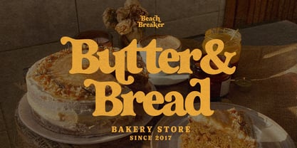 Beach Breaker Font Poster 7