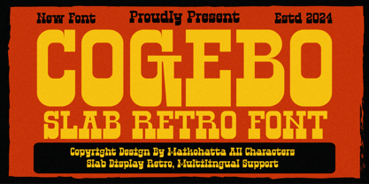 Cogebo Font Poster 1