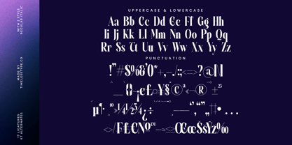 Evolugi Font Poster 15