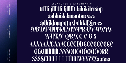 Evolugi Font Poster 14