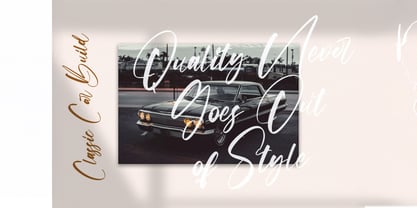 Origa Script Font Poster 4