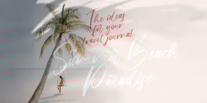 Origa Script Font Poster 2