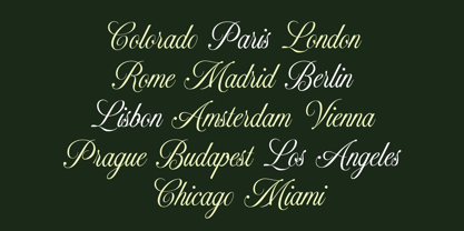 Madison Sauvage Font Poster 3