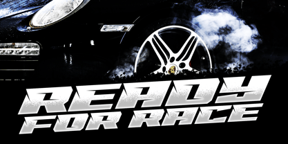 Highrace Racing Font Poster 7