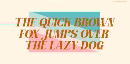 Bellavore Font Poster 4