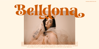 Bellavore Font Poster 7