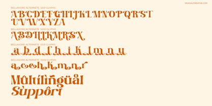Bellavore Font Poster 10