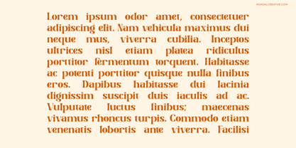 Bellavore Font Poster 8