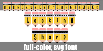 Looking Font Poster 2