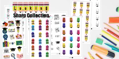 Looking Font Poster 1