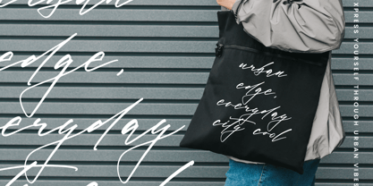 Bold Fade Font Poster 11