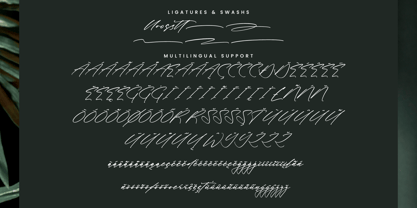 Bold Fade Font Poster 14