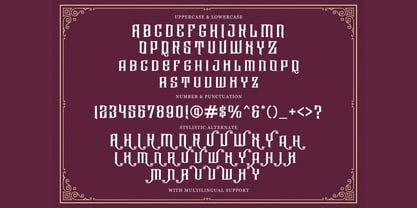 Raizen Font Poster 7