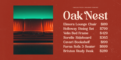 Candle Midnight Font Poster 3