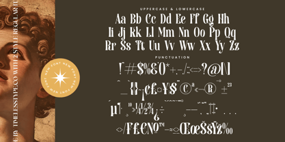 Biblonk Matter Font Poster 15