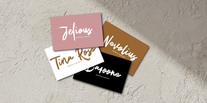 Recintas Brush Font Poster 11