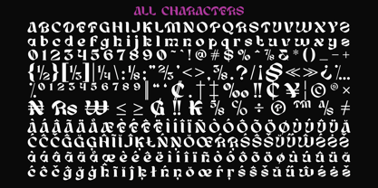 Tushin Sunn Font Poster 5