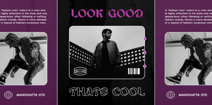 Tushin Sunn Font Poster 3