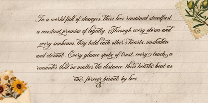 Regality Script Font Poster 5