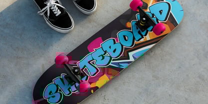 Blaze Marker Font Poster 5