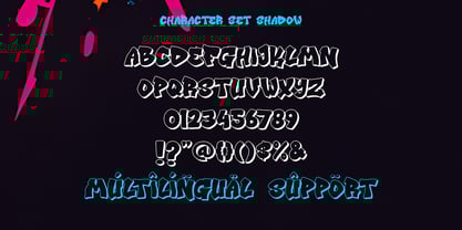 Blaze Marker Font Poster 3